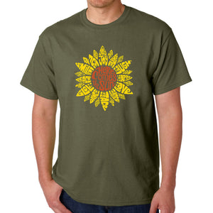 Sunflower  - Men's Word Art T-Shirt