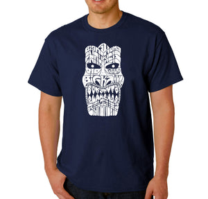 TIKI BIG KAHUNA - Men's Word Art T-Shirt