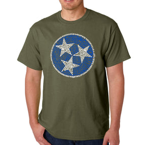 Tennessee Tristar - Men's Word Art T-Shirt