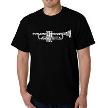 Load image into Gallery viewer, Trumpet - Men&#39;s Word Art T-Shirt