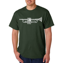 Load image into Gallery viewer, Trumpet - Men&#39;s Word Art T-Shirt