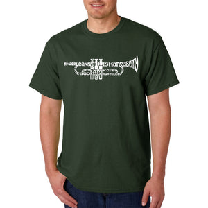 Trumpet - Men's Word Art T-Shirt