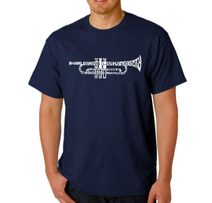 Trumpet - Men's Word Art T-Shirt