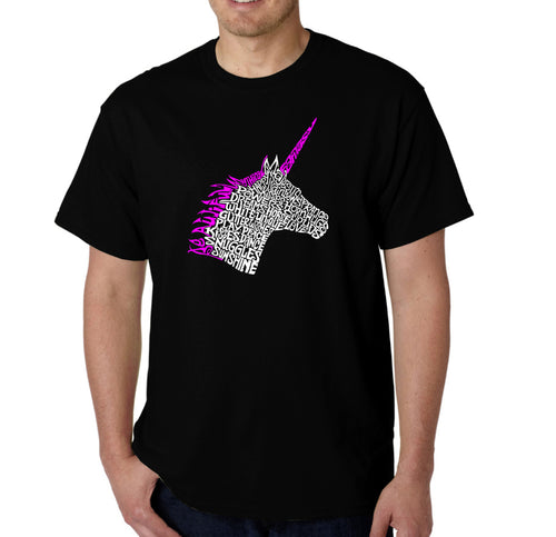 Unicorn - Men's Word Art T-Shirt