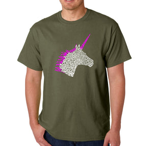 Unicorn - Men's Word Art T-Shirt