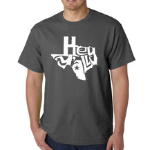 Load image into Gallery viewer, Hey Yall - Men&#39;s Word Art T-Shirt