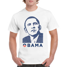 Load image into Gallery viewer, Obama - Men&#39;s Word Art T-Shirt
