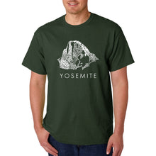 Load image into Gallery viewer, Yosemite - Men&#39;s Word Art T-Shirt