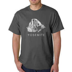 Yosemite - Men's Word Art T-Shirt