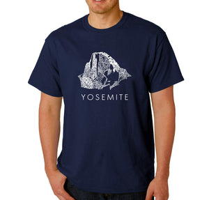 Yosemite - Men's Word Art T-Shirt