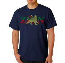 Load image into Gallery viewer, Zion One Love - Men&#39;s Word Art T-Shirt