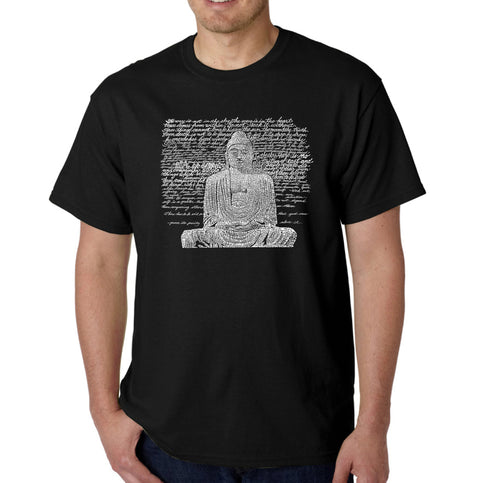 Zen Buddha - Men's Word Art T-Shirt