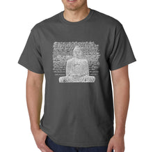 Load image into Gallery viewer, Zen Buddha - Men&#39;s Word Art T-Shirt