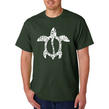 Load image into Gallery viewer, Honu Turtle Hawaiian Islands - Men&#39;s Word Art T-Shirt