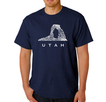 Load image into Gallery viewer, Utah - Men&#39;s Word Art T-Shirt
