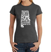 Load image into Gallery viewer, Sweet Home Alabama - Women&#39;s Word Art T-Shirt