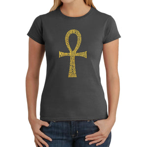 ANKH - Women's Word Art T-Shirt