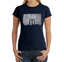 Load image into Gallery viewer, Brooklyn Bridge - Women&#39;s Word Art T-Shirt