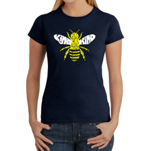 Load image into Gallery viewer, Bee Kind  - Women&#39;s Word Art T-Shirt
