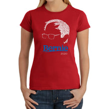 Load image into Gallery viewer, Bernie Sanders 2020 - Women&#39;s Word Art T-Shirt