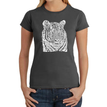 Load image into Gallery viewer, Big Cats -  Women&#39;s Word Art T-Shirt