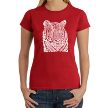 Load image into Gallery viewer, Big Cats -  Women&#39;s Word Art T-Shirt