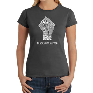 Black Lives Matter - Women's Word Art T-Shirt