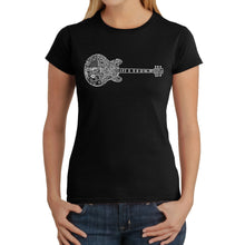 Load image into Gallery viewer, Blues Legends -  Women&#39;s Word Art T-Shirt