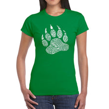 Load image into Gallery viewer, Types of Bears -  Women&#39;s Word Art T-Shirt