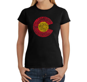 Colorado - Women's Word Art T-Shirt
