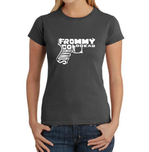 Load image into Gallery viewer, Out of My cold Dead Hands Gun -  Women&#39;s Word Art T-Shirt