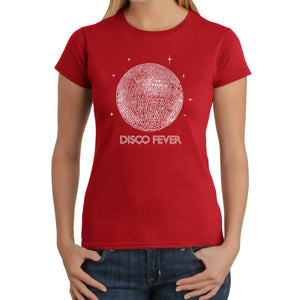 Disco Ball - Women's Word Art T-Shirt