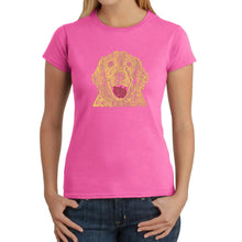 Load image into Gallery viewer, Dog - Women&#39;s Word Art T-Shirt