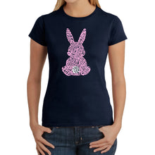 Load image into Gallery viewer, Easter Bunny  - Women&#39;s Word Art T-Shirt