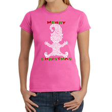 Load image into Gallery viewer, Christmas Elf - Women&#39;s Word Art T-Shirt