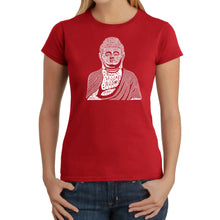 Load image into Gallery viewer, Buddha  - Women&#39;s Word Art T-Shirt