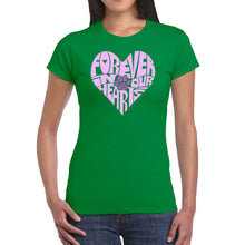 Load image into Gallery viewer, Forever In Our Hearts - Women&#39;s Word Art T-Shirt