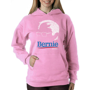 BERNIE - Women's Word Art Hooded Sweatshirt