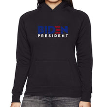Load image into Gallery viewer, Biden 2020 - Women&#39;s Word Art Hooded Sweatshirt