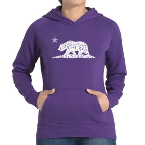 California Dreamin - Women's Word Art Hooded Sweatshirt