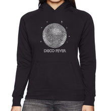 Load image into Gallery viewer, Disco Ball - Women&#39;s Word Art Hooded Sweatshirt