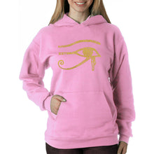 Load image into Gallery viewer, EGYPT - Women&#39;s Word Art Hooded Sweatshirt