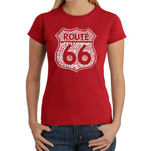 Life is a Highway - Women's Word Art T-Shirt