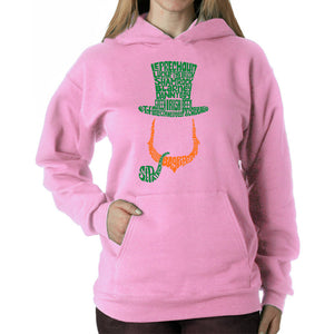 Leprechaun  - Women's Word Art Hooded Sweatshirt