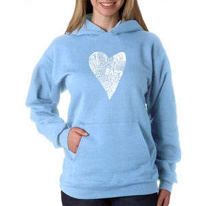 Lots of Love - Women's Word Art Hooded Sweatshirt