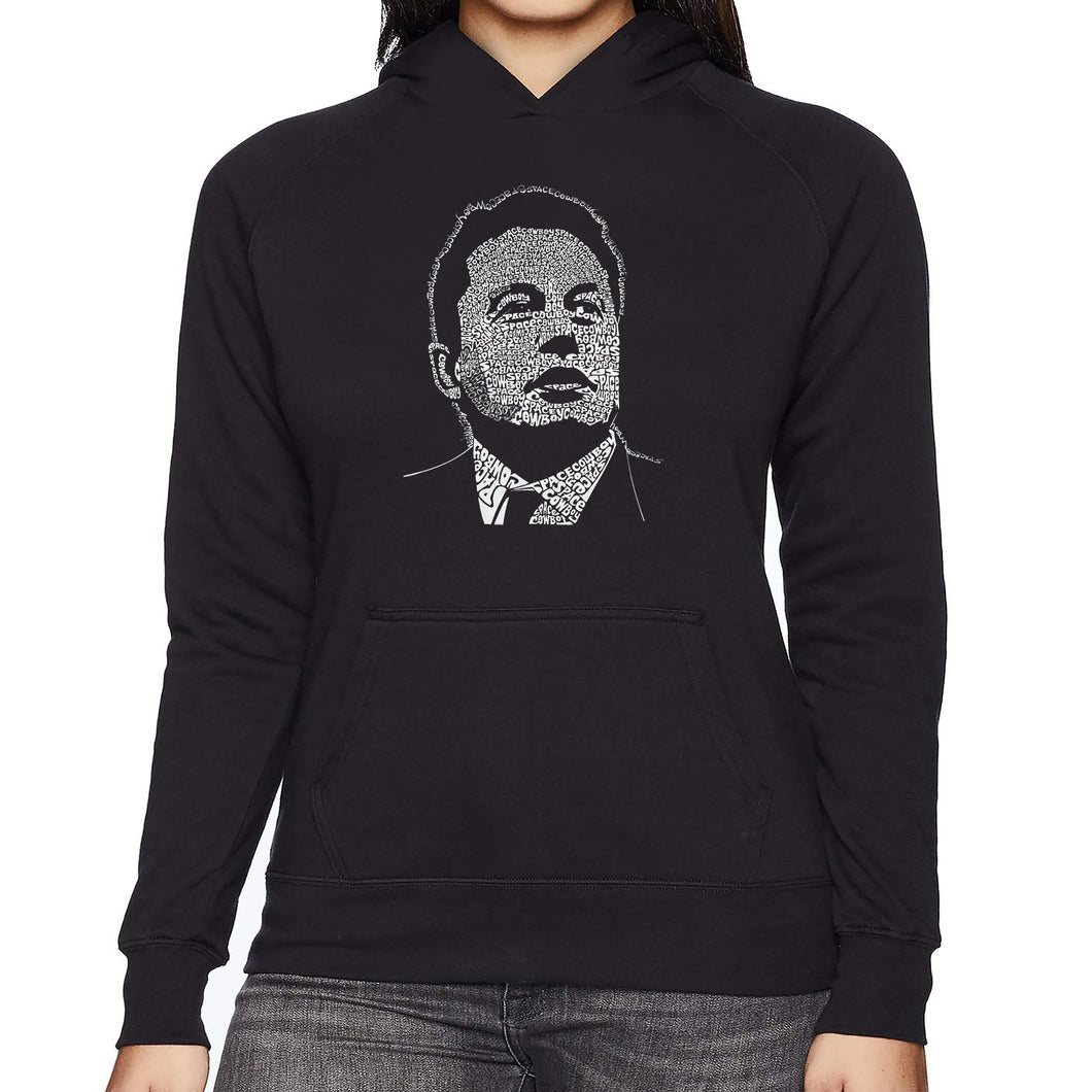 Elon Musk  - Women's Word Art Hooded Sweatshirt