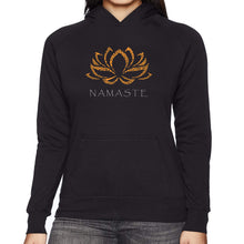 Load image into Gallery viewer, Namaste - Women&#39;s Word Art Hooded Sweatshirt