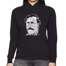 Load image into Gallery viewer, Pablo Escobar  - Women&#39;s Word Art Hooded Sweatshirt
