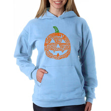 Load image into Gallery viewer, Pumpkin - Women&#39;s Word Art Hooded Sweatshirt