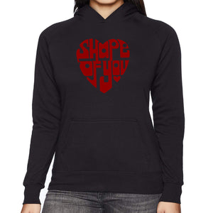 Shape of You  - Women's Word Art Hooded Sweatshirt